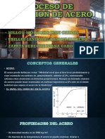 Proceso de Obtencion de Acero PDF