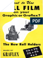 Roll Film: Graflex