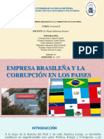 Empresa Brasileña y La Corrupción en Los Paises
