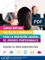 Brochure Curso Virtual Incercion Laboral