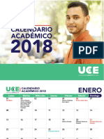 Calendario Uce 2018