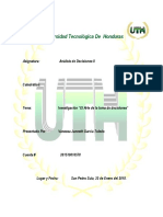 Tarea Analisis de Desiciones II