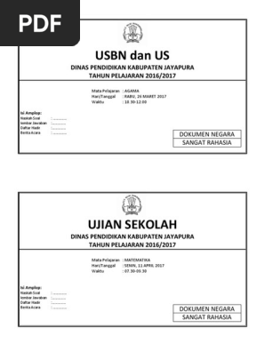 Cover Amplop Try Out Pdf