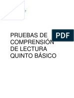 PRUEBAS DE COMPRENSIÓN DE LECTURA 5º BÁSICO.pdf