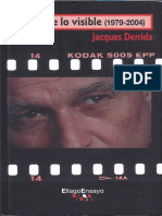 Derrida "Artes de Lo Visible"