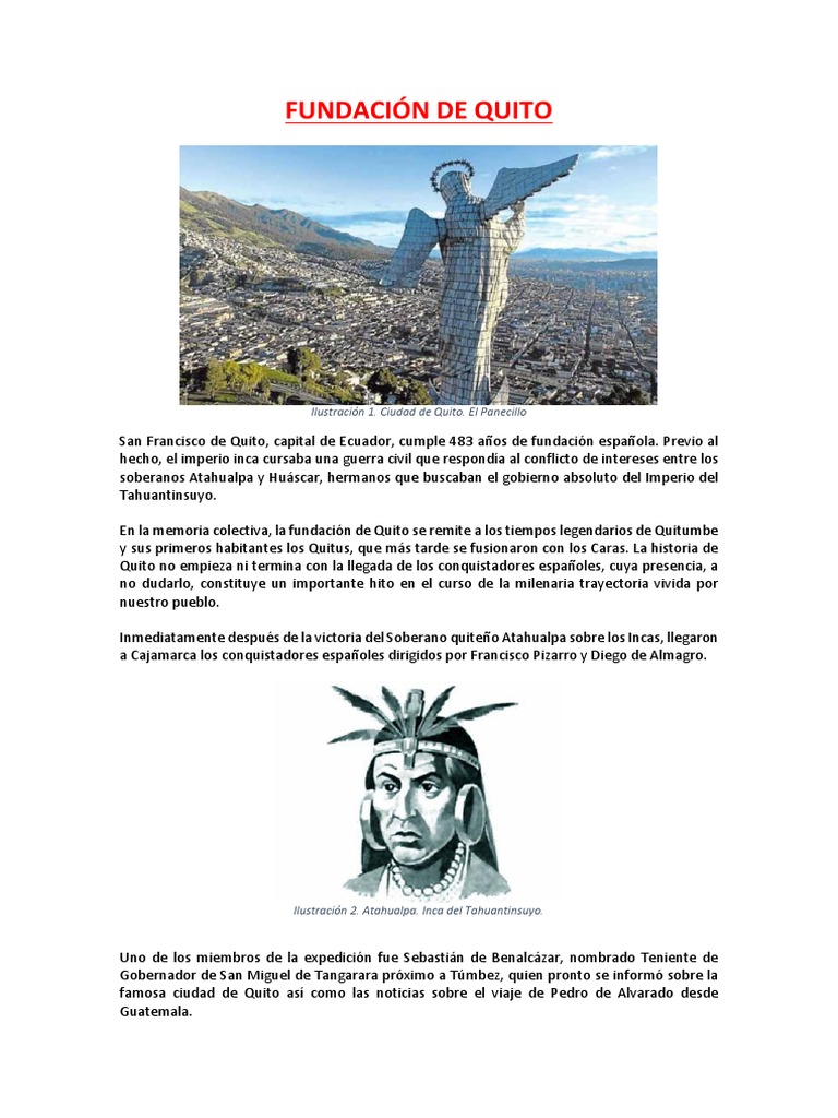 Fundación de Quito: Historia y Origen | PDF | Imperio Inca ...