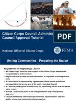 Citizen Corps Council Admin Guide