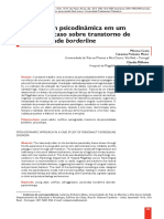 Abordagem Psicodinâmica em Estudo de Caso Sobre TPB PDF