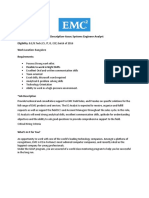EMC Job Description-Assoc Systems Engineer Analyst.docx
