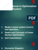 Optimization For Power System Must Know