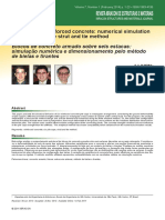 Six Pile Caps Reinforced Concrete: Numerical Simulation and Design by The Strut and Tie Method