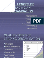 Challenges of Leading An Organization
