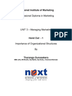 Handout 1 - Organizational Structure