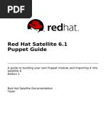 Red Hat Puppet Guide