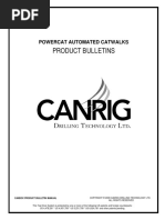 Product Bulletins Catwalks