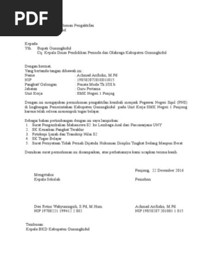 Pengaktifan Pns Achmad Arifudin