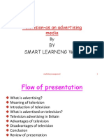 Television-As An Advertising Media: BY Smart Learning Way