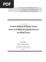 Download Seismic Behavior of Beam Column by Pee Mee SN36968992 doc pdf