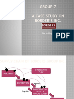 Group-7 A Case Study On Border'S Inc.: Marketing - D