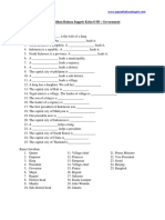 Soal Latihan Bahasa Inggris Kelas 6 SD Government