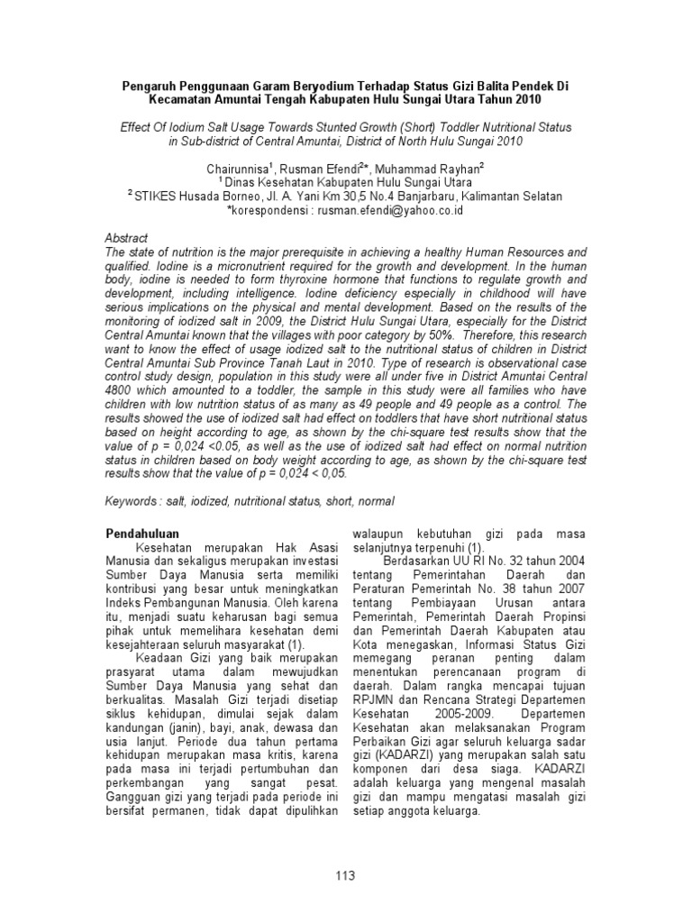 06 Jurkessia Raudatul Jannah | PDF | Micronutrient | Iodine