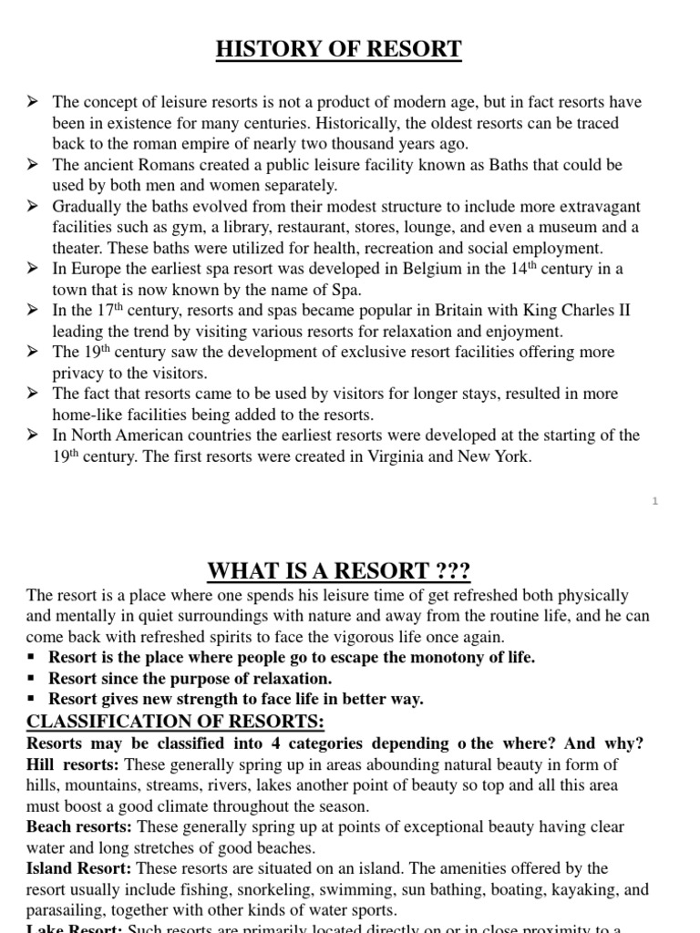Resort case study pdf picture