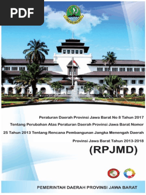 Perda No 8 2017 Perubahan Rpjmd 2013 2018pdf