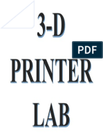 3- D PRINTER LAB