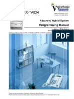 KX-TA824 Programming Manual PDF