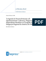 2006-Senhoras-A Agenda Do Desenvolvimento Sob Questionamento - Imperialismo