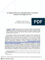 Cacho Casal, Rodrigo. El Arte Del Ingenio. Inroducción a La Poesía Burlesca Del Siglo de Oro