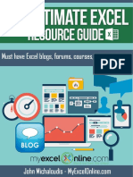 The Ultimate Excel Resource Guide v1