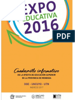 Cuadernillo Informativo 20161