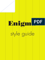 ENIGMA Style Guide