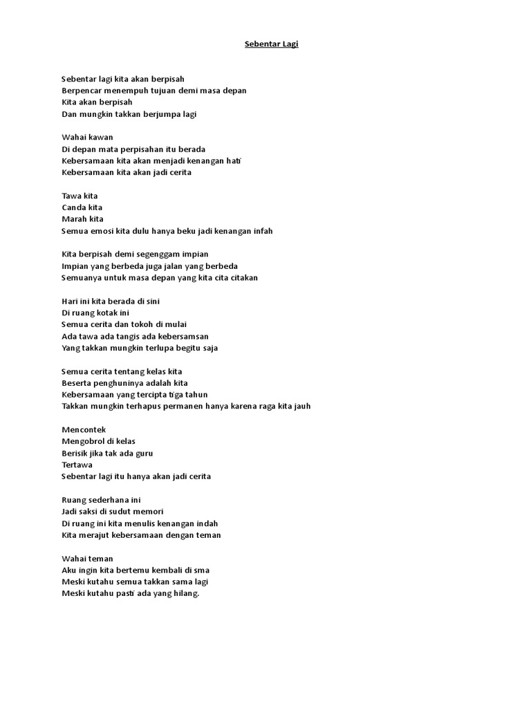 Geguritan Tema Perpisahan Kelas 9 Format Soal