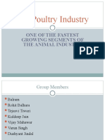 The Poultry Industry: One of The Fastest Growing Segments of The Animal Industry