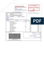 Factura electrónica de productos de seguridad