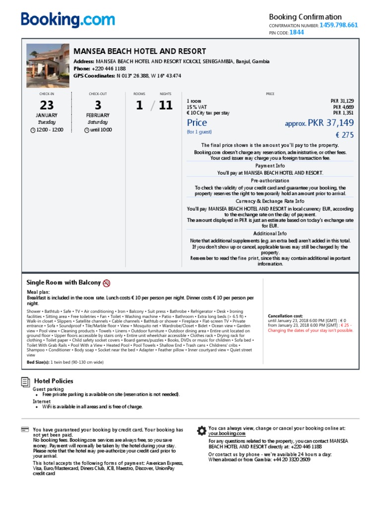 Manage Your Bookings - Booking | Download Free PDF | Bed | Payments