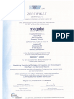 Certificate MaSK HN ISO 9001