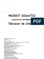 Proiect Stiinte