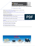 Apparatus for Sound Velocity Measurements in Gases Up to 10 Kbar_ Experimental Data for Argon