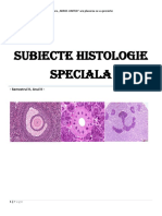 Subiecte Histologie Speciala Semestrul II Var I 1