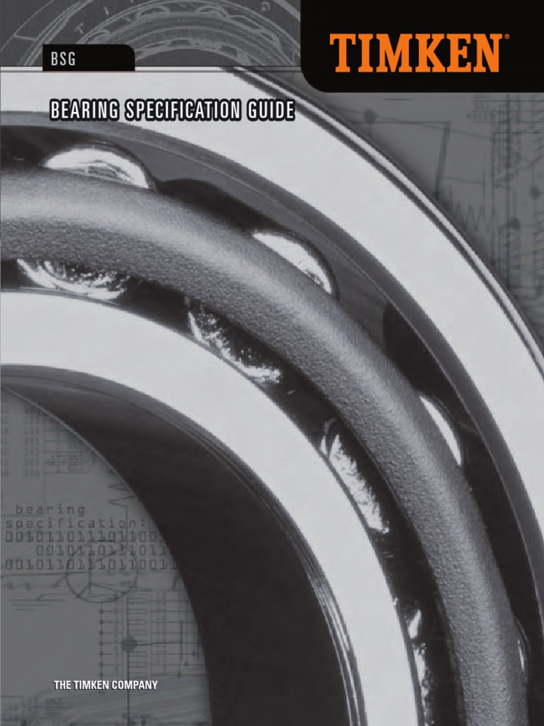Timken Bearing Guide.pdf Bearing (Mechanical) Machines