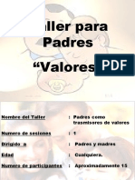 Taller Para Valores JN