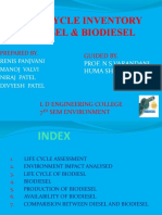 Life Cycle Inventory of Diesel & Biodiesel: Guided by