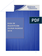 Guia de Inscripciones Usac 2018