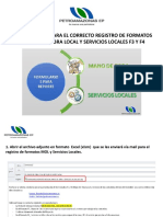 Presentación Forma de Llenar Formatos F3 y F4