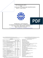 PG Diploma in Hardware Maintainance 2003