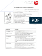 Classroom Activities - Teacher's Task