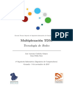 Multiplicación por TDM